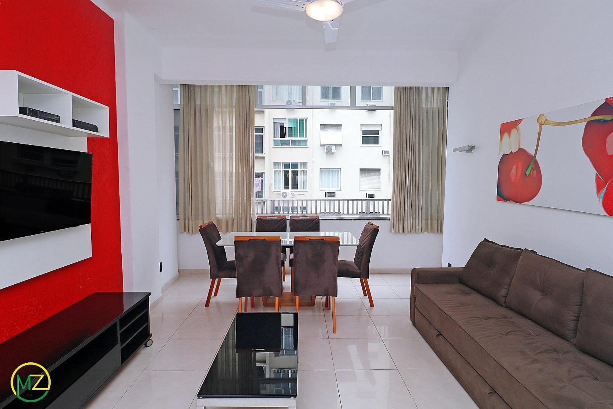 Moderno 3 Quartos Com Vista Mar No Posto 6 Rio de Janeiro Zewnętrze zdjęcie